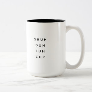 Modern Coworking Birthday Humor Citat Två-Tonad Mugg