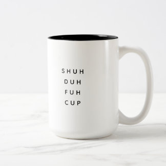 Modern Coworking Birthday Humor Citat Två-Tonad Mugg
