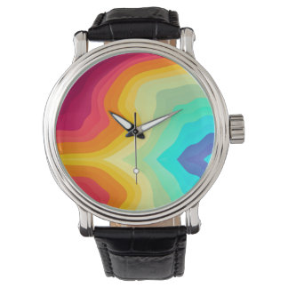 Modern Cracked colorful Stylist Armbandsur