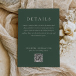 Modern Cream Grönt Monogram Mix Match Bröllop Tilläggskort<br><div class="desc">Kortet Modern Cream Grönt Monogram Mix Match Bröllop har moderna typpar i mjuka,  moderna jordtoner.</div>