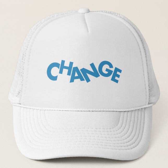 Modern, creative, playful graphic design of Change Keps (Framsida)