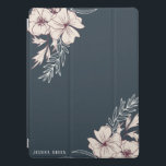Modern Creme Blommigt iPad Smart Cover iPad Pro Skydd<br><div class="desc">Vår moderna samling har ljus- och kornbakgrund med stencilbotaniska ämnen. Modern layout och serif-teckensnitt ger elegansen i den här sviten. Skicka inbjudningar som är omöjliga att stå emot eller dekorera ditt hem och kontor med moderna blommigtar. Det finns mycket sak att blanda och matcha i den här samlingen. Kolla in...</div>