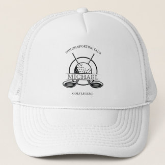 Modern Cross Club Namn Golf Hatt Keps