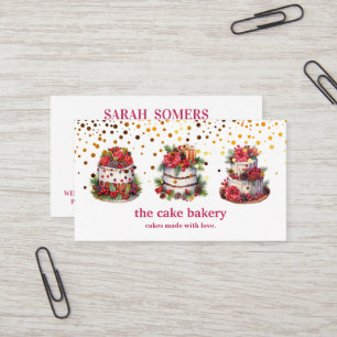 Modern Cupcake Logotyp Bageri Kock Catering Konfet Visitkort