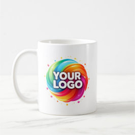 Modern Custom Business Logo Branded Coffee Mug Kaffemugg