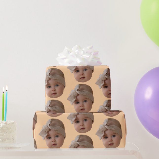 Modern Custom Funny Gift Birthday Party Christmas  Presentpapper (Festgåvor)