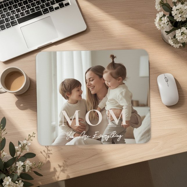 Modern Custom Photo MOM Desk Mouse Pad Musmatta (Skapare uppladdad)