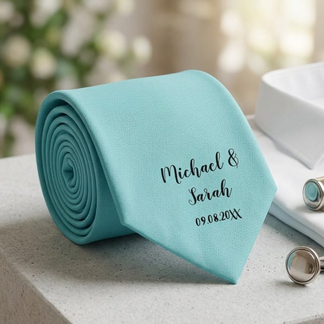 Modern Custom Solid Color Tie, Personalised  Slips (Skapare uppladdad)