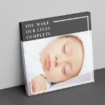 Modern Cute Baby Photo | Beauty Quote Canvastryck<br><div class="desc">Fånga oskuld och skönhet med vår moderna och förtjusande fotoproduktsamling i baby på Zazzle! Skölj de dyrbara stunderna med det charmerande bilderna som firar barndomens renhet och glädje. Varje punkt är omsorgsfullt designad för att visa oskuld skönhet och påminna oss om den enkla men djupa skönheten i varje leende.</div>