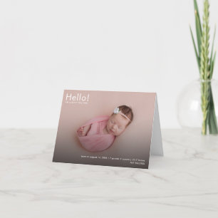Modern Cute Baby Photos Namn Stats Birth Meddelande