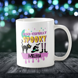 Modern Cute Boo-tifullt-taloky Kaffemugg