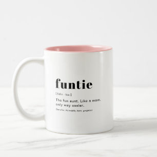 Modern Cute Definition Funtie Mugg