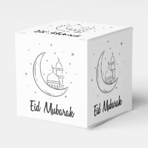Modern Cute Eid Mubarak Eid Goodie Favoritbox Presentaskar