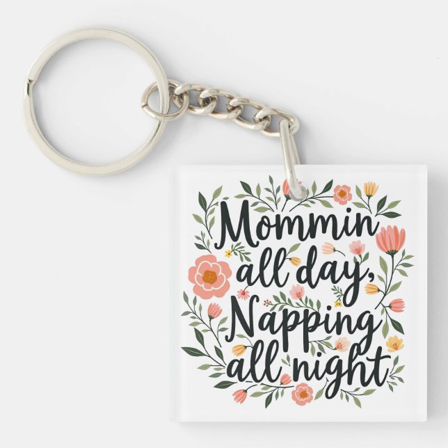 Modern Cute Floral Mama Quote (Framsidan)