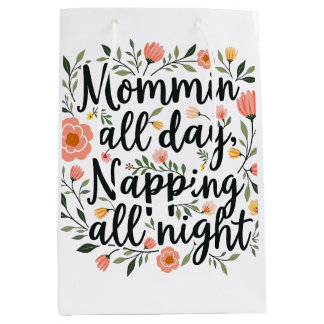 Modern Cute Floral Mother's Day, Birthday Mom