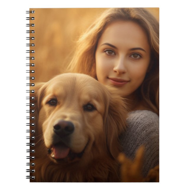 Modern Cute guldhämtare Bästa Hund Mamma någonsin Anteckningsbok (Framsidan)