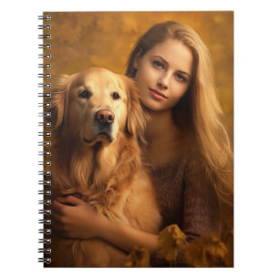 Modern Cute guldhämtare Bästa Hund Mamma någonsin Anteckningsbok