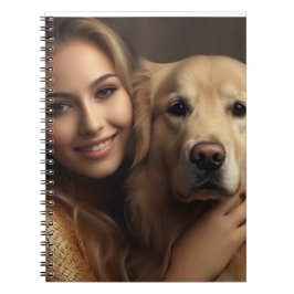 Modern Cute guldhämtare Bästa Hund Mamma någonsin Anteckningsbok