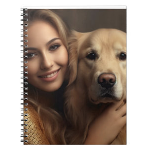 Modern Cute guldhämtare Bästa Hund Mamma någonsin Anteckningsbok