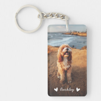 Modern Cute Heards Personlig 2-foto | Vit