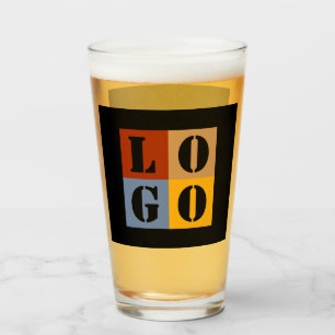 Modern Cute Personlig-gåvor - svart, enkelt Glaskopp