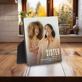 Modern Cute SISTER Definition Photo