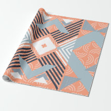 Modern, Cute, Snyggt, Geometrisk svällning Papper 