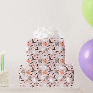 Modern Cute Spooky Halloween Birthday Presentpapper