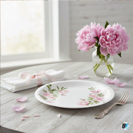 Modern Cute Wildblomma Garden Greenery Baby Shower