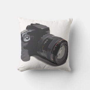 Modern D-SLR-kamera Kudde