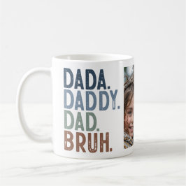 Modern DADA DADDY PAPPA BRUH PHOTO FARS DAG Kaffemugg
