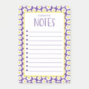 Modern Daisies Anteckningar Post-it Block