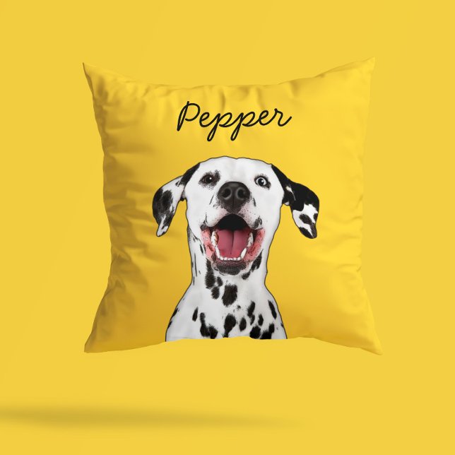 Modern Dalmatisk Cartoon-illustration | Lägg till  Kudde (Skapare uppladdad)