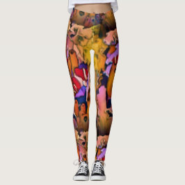 Modern damasker för revserie II Leggings