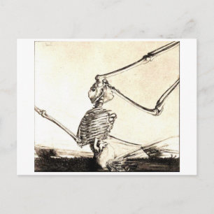 Modern Dance Macabre-vykort Vykort