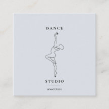 Modern Dance Studio Illustration