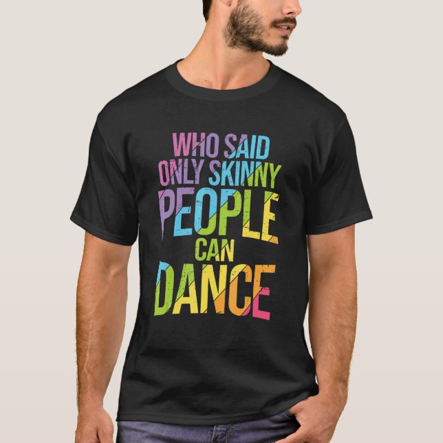Modern danskning för en dansare 2 t shirt (Framsida)