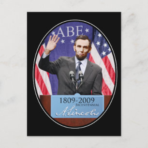 Modern Day Abraham Lincoln Vykort