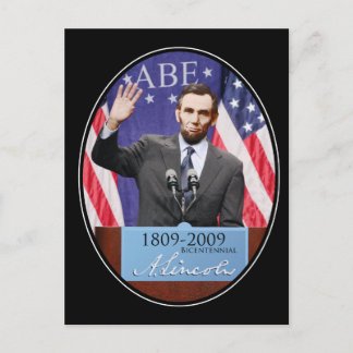 Modern Day Abraham Lincoln Vykort