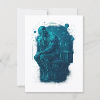 Modern Day Thinker Vykort