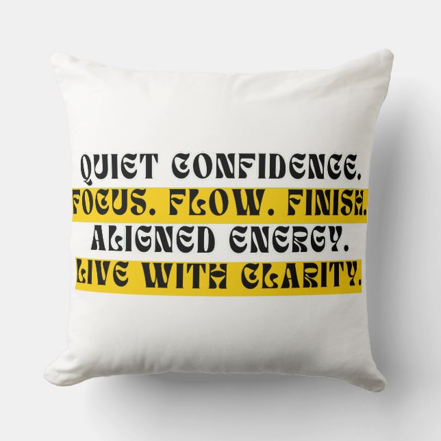 Modern Decorative Throw Pillow – Minimalist Kudde (Framsida)