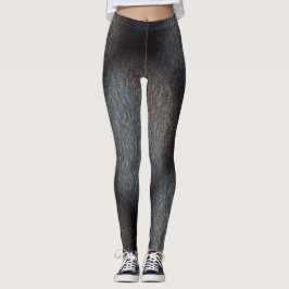 MODERN DEEP Grått Black CUTE LEGGINGS