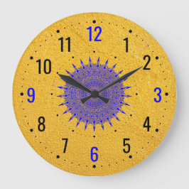 Modern dekan i Guld - Unik och Finare Stor Klocka