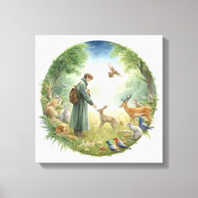 Modern Dekorativ Canvastryck (Framsida)