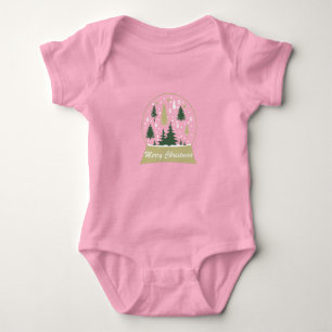 Modern dekorerad snöglob t shirt
