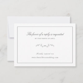 Modern delikat Bröllop-webbplats för svar