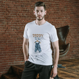 Modern Denim Boy Blue Jean Baby Shower T Shirt