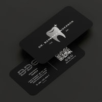 Modern dentist Dental Cosmetic Clinic Black Grått
