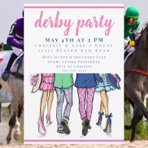 Modern Derby-par middag Chic