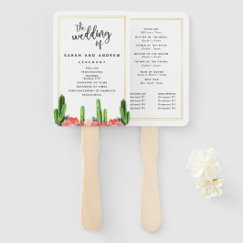 Modern Desert Cactus, Succulus och Blommigt